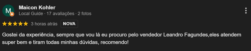 Comentário 1